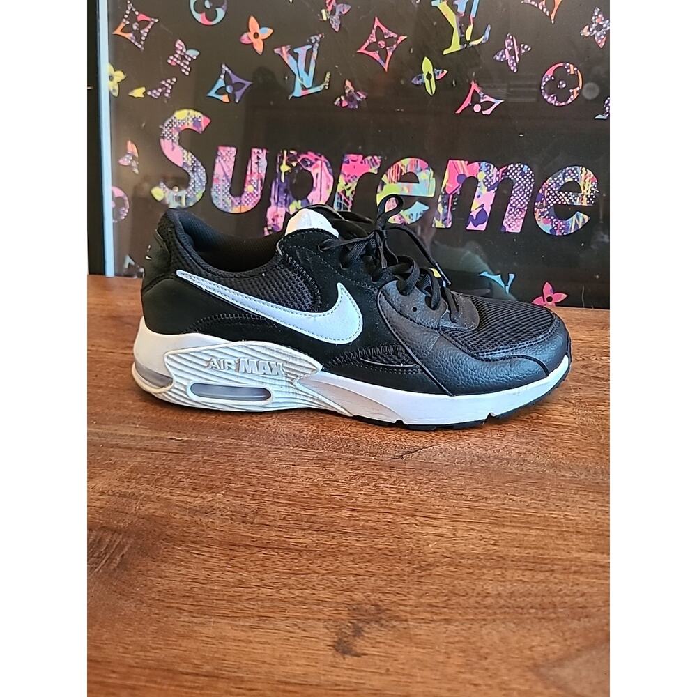 Nike Air Max Excee Womens Size 12 Black White Shoes Sneakers Running cd5432-004 - Picture 9 of 11